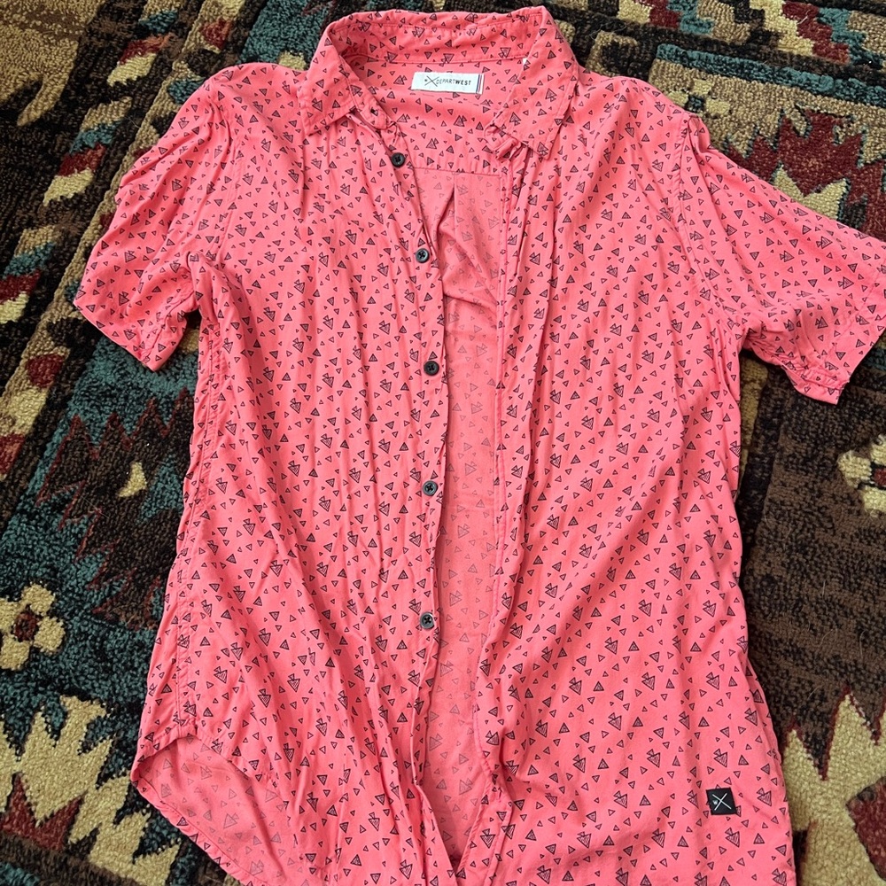 DEPARTMENT WEST button up